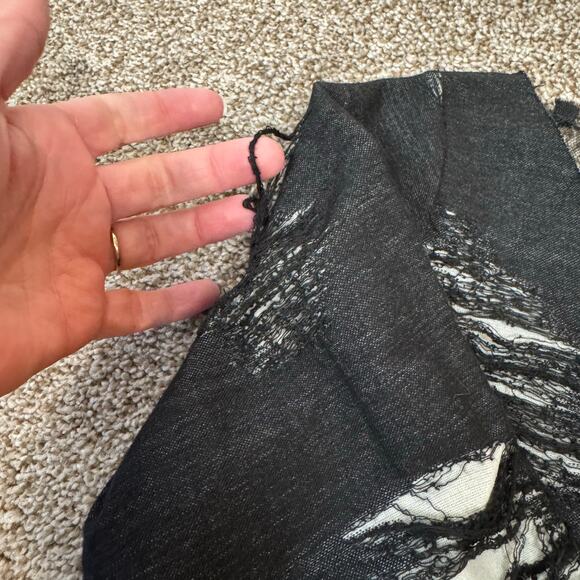 NOBLU Breakfast N Tokyo Distressed Goth Vamp Dress Thrashed Destroyed Unique USA - Picture 13 of 13